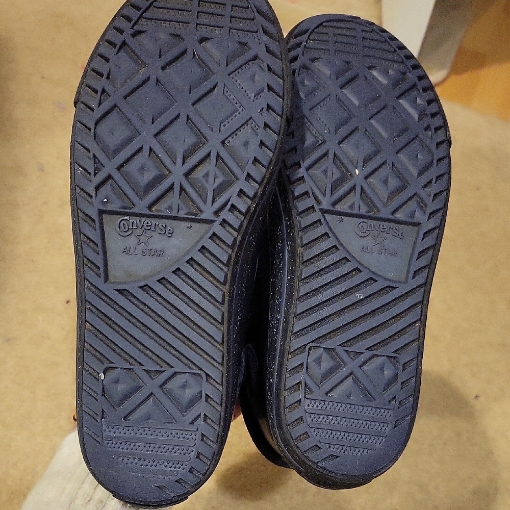 Converse Dark Blue High-Tops - Picture 9 of 11